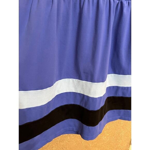 Cynthia Rowley Blue Dress Stripe Accent with Pockets Size M - Picture 4 of 7